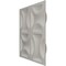 Ekena Millwork 19 5/8in. W x 19 5/8in. H York EnduraWall Decorative 3D Wall Panel Covers 2.67 Sq. Ft. WP20X20YODST - alternate 6
